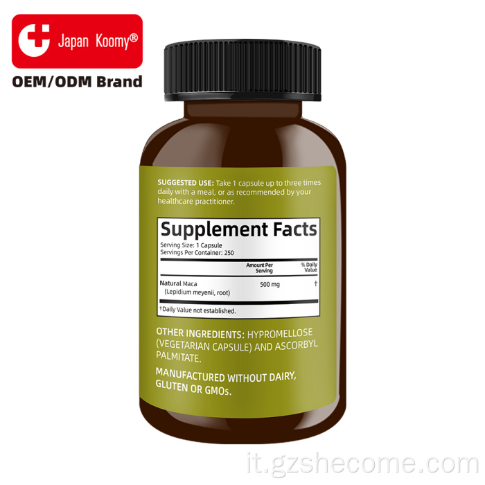 Shecome Maca Root Integratore per donne maca biologica